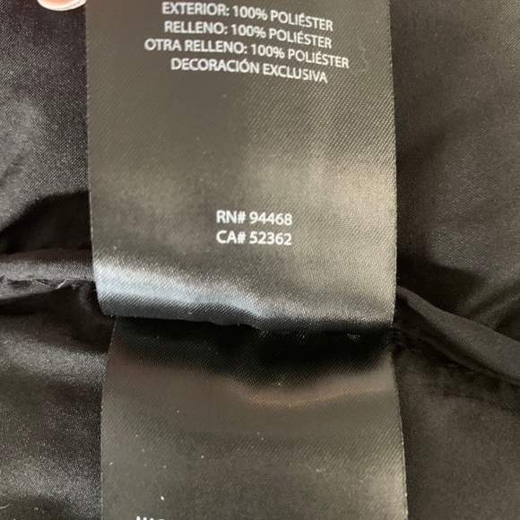 Tahari black puff jacket - Picture 8 of 9